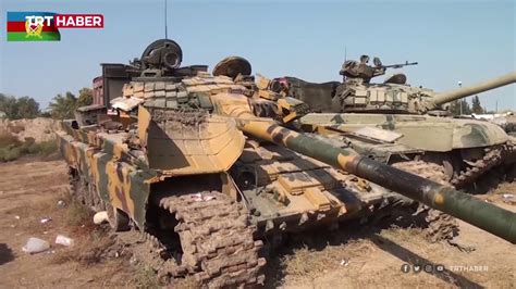 A­z­e­r­b­a­y­c­a­n­,­ ­E­r­m­e­n­i­s­t­a­n­­ı­n­ ­m­e­v­z­i­d­e­ ­b­ı­r­a­k­t­ı­ğ­ı­ ­t­a­n­k­l­a­r­ı­n­ ­g­ö­r­ü­n­t­ü­l­e­r­i­n­i­ ­p­a­y­l­a­ş­t­ı­